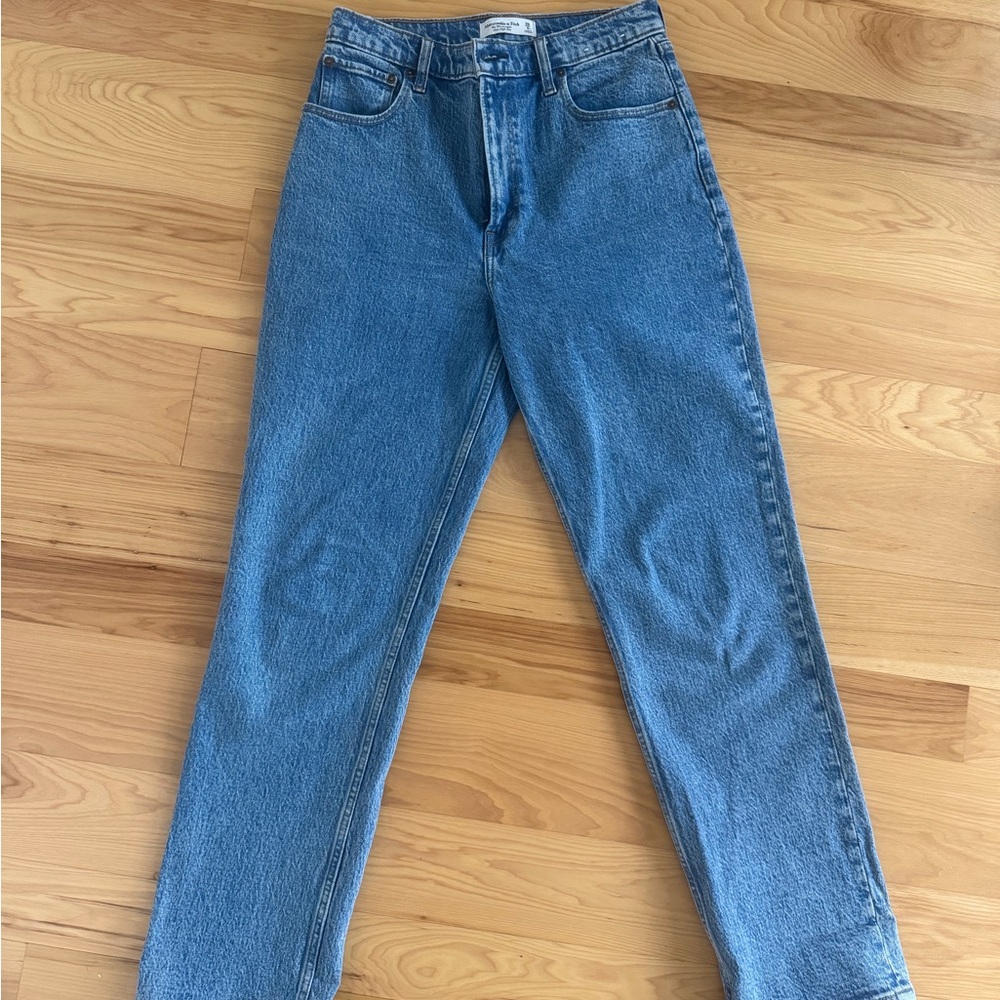 Abercrombie & Fitch 90s Straight Ultra High Rise